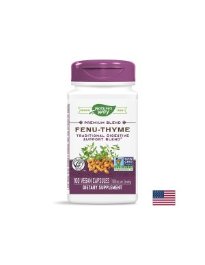 Сминдух и Мащерка | Fenugreek & Thyme  | Nature’s Way, 100 капс.