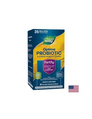 Оптима Пробиотик + Пребиотик 35 млрд. | Optima Probiotic + Prebiotic  | Nature’s Way, 30 капс.
