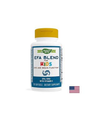  Бленд за Мозъка за Деца | EFA Blend for Kids | Nature’s Way, 120 драж.