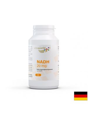 Никотинамид аденин динуклеотид 20 mg  | NADH |  Vitaworld®, 60 капс.