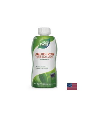 Течно желязо | Liquid Iron | Nature’s Way, 480 мл.