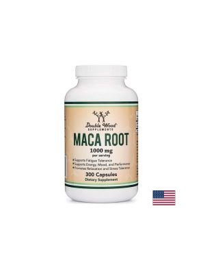 Корен от мака 1000 мг | Maca Root | Double Wood, 300 капс.