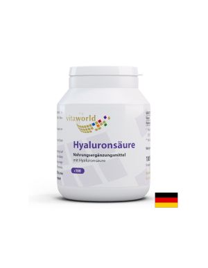Хиалуронова киселина и витамин С | Hyaluronsäure + Vitamin C | Vitaworld®, 100 капс.