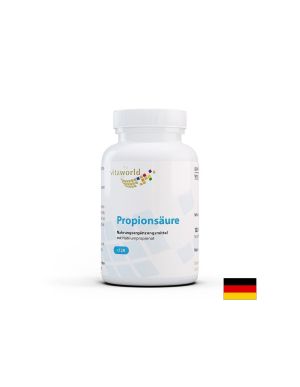 Пропионова киселина 500 мг | Натриев пропионат | Propionic Acid | Vitaworld, 120 капс.