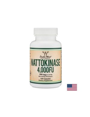 Натокиназа | Nattokinase | Double Wood, 120 капс.