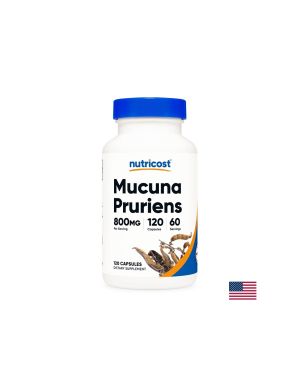 Мукуна 400 mg | Mucuna Pruriens | Nutricost , 120 капс.