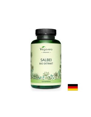 Градински чай 500 мг | Salbei Bio Extrakt | Vegavero, 120 капс.