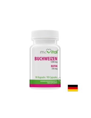 Татарска елда 400 мг | Buchweizen McVital | Vitabay, 90 капс.