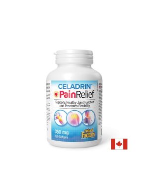Целадрин 350 мг | Celadrin | PainRelief | Natural Factors, 120 софтгел
