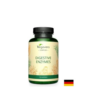 Храносмилателни ензими | Digestive Enzymes | Vegavero, 120 капс.