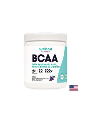 Левцин, Изолевцин и Валин за жени | BCAA | Nutricost, 300 гр.
