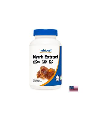 Смирна ( смола ) 650 мг | Myrrh Extract | Nutricost, 120 капс.