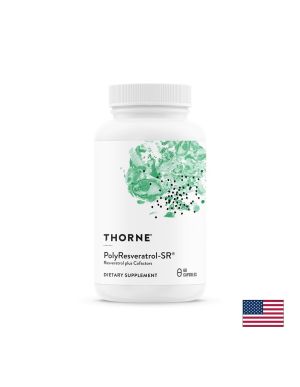 Ресвератрол + кофактори | PolyResveratrol- SR® | Thorne , 60 капс.