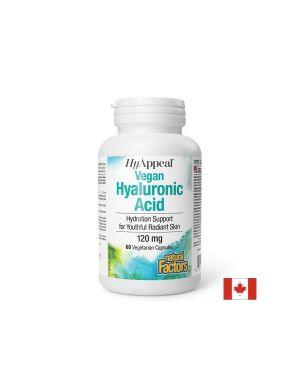 Хиалуронова киселина  120 мг | Hyaluronic Acid | Natural Factors, 60 капс.