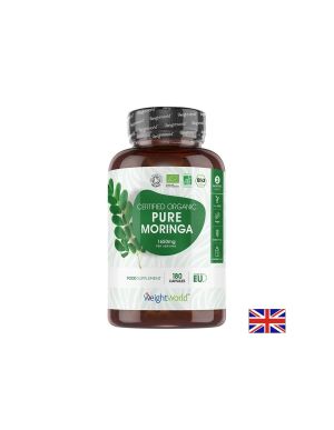 Моринга 550 мг | Organic Pure Moringa | Weight World,  180 капс.
