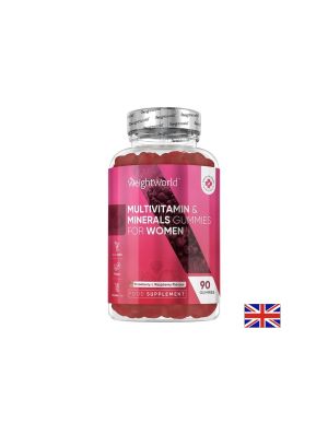 Мултивитамини и Минерали за Жени | Multivitamin and Minerals Gummies for Women | Weight World ,  90 жел. табл.
