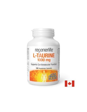  Л- Таурин 1000 мг | L - Taurine | Natural Factors, 120 капс.