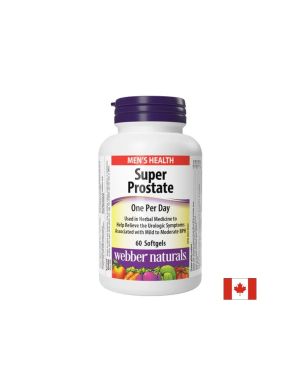 Супер простата | Super Prostate | Webber Naturals, 60 драж.