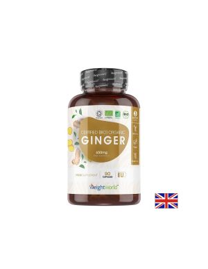 Био Джинджифил Екстракт | Organic Ginger | Weight World , 90 капс. 