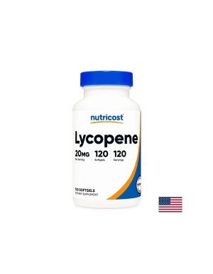 Ликопен Екстракт 20 мг | Lycopene | Nutricost, 120 капс.