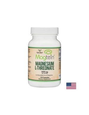 Магнезий Л - треонат | Magnesium L-threonate | Double Wood, 100 капс.