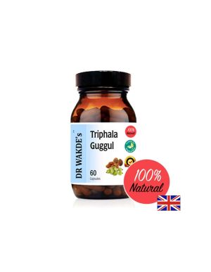 Трифала Гугул (Triphala Guggul) - При висок холестерол, затлъстяване и хемороиди, 60 капсули