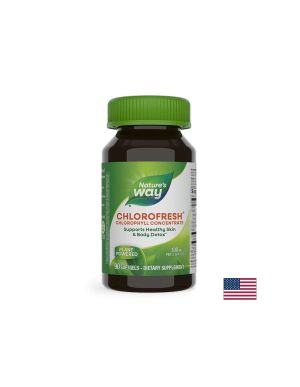 Хлорофреш Хлорофил Концентрат | Chlorophyll Concentrate | Nature’s Way, 90 драж.