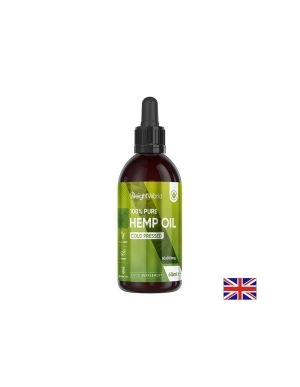 Конопено масло студено пресовано 1000 mg – Хормонален баланс, 60 ml