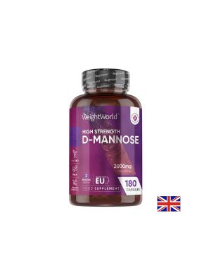 D-Маноза 666 mg – Здрав уринарен тракт, 180 капсули