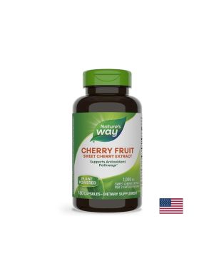 Череша (плод) 500 мг | Cherry Fruit | Nature’s Way, 90 капс.