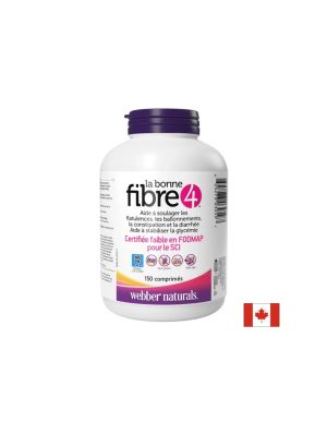 Фибри от Гума Гуар  5 гр | Guar gum fiber | Webber naturals, 150 табл.