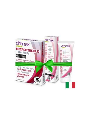 Пакет кръвообращение 30 табл. + Масажен гел за крака при разширени вени, 150 мл | Drenax Forte Microcircolo | Paladin Pharma