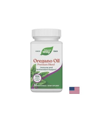 Масло от Риган | Oregano Oil 75-85% Carvacrol | Nature’s Way, 60 капс.