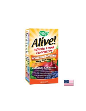 Alive! Multi-Vitamin / Алайв! Мултивитамини х 30 таблетки Nature’s Way