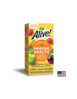 Подкрепа за Имунитета Алайв | Immune Health  Alive | Nature’s Way, 30 драж. 