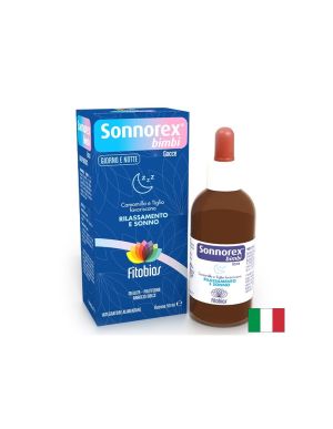 Спокоен сън и баланс при деца с липа, маточина и пасифлора Sonnorex Bimbi, 50 ml капки