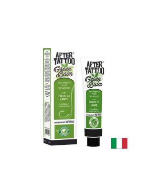 Балсам след татуиране – С масло от ший, пантенол и невен, After Tattoo Green Balm, 50 ml