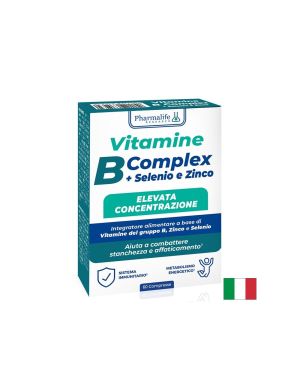 Витамин B комплекс, Селен и Цинк – Енергия и силен имунитет, 60 таблетки