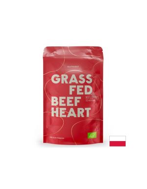 Говеждо сърце на прах | Grass Fed Beef Heart | Nutriest, 135 гр. 