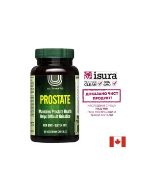 Грижа за простатата | Ultimate Prostate | Natural Factors, 90 капсули