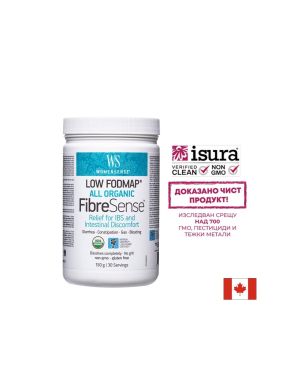 При синдром на раздразненото черво  | FibreSense WomenSense | Natural Factors, 150 гр / 30 дози