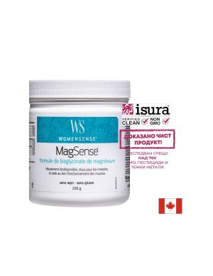 Магнезий бисглицинат | Magnesium Bisglycinate WomenSense | Natural Factors, 200 гр пудра