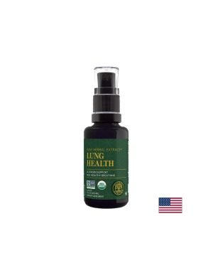 Lung Health / Билкова смес за дихателната система / Спрей за уста, 29.6 ml Global Healing