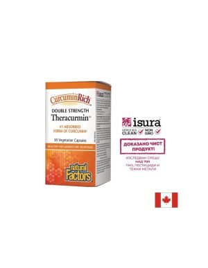 Теракурмин 60 мг | Double Strength Theracurmin | Natural Factors, 30 капс.