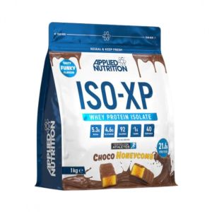 Суроватъчен протеин Изолат - Мед и Шоколад 1 кг | Iso-XP Whey Protein Isolate Choco Honeycomb | Applied Nutrition, 40 дози 
