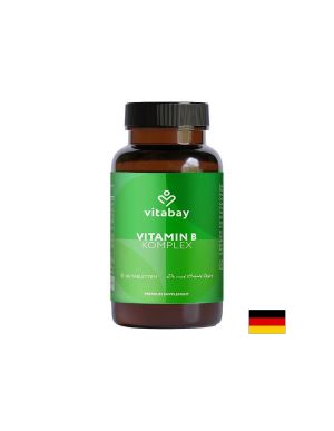 Витамин Б Комплекс | Vitamin B Complex | Vitabay, 180 табл.
