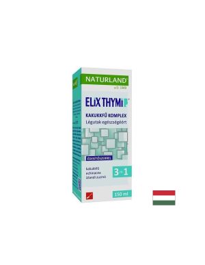 Билков еликсир с мащерка, ехинацея и исландски лишей – За гърло и дихателна система, 150 ml