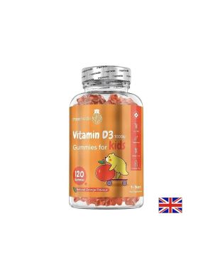 Витамин Д3 1000 IU Гъми | Vitamin D3 Gummies | WeightWorld, 120 желирани табл.