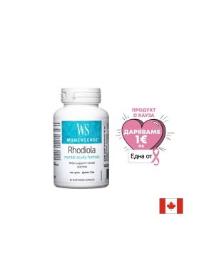  Златен корен 500 мг | Rhodiola WomenSense® | Natural Factors, 60 капс.