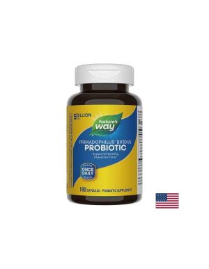Пробиотик Примадофилус Бифидус 5 млрд | Primadophilus Bifidus | Nature’s Way, 180 капс.